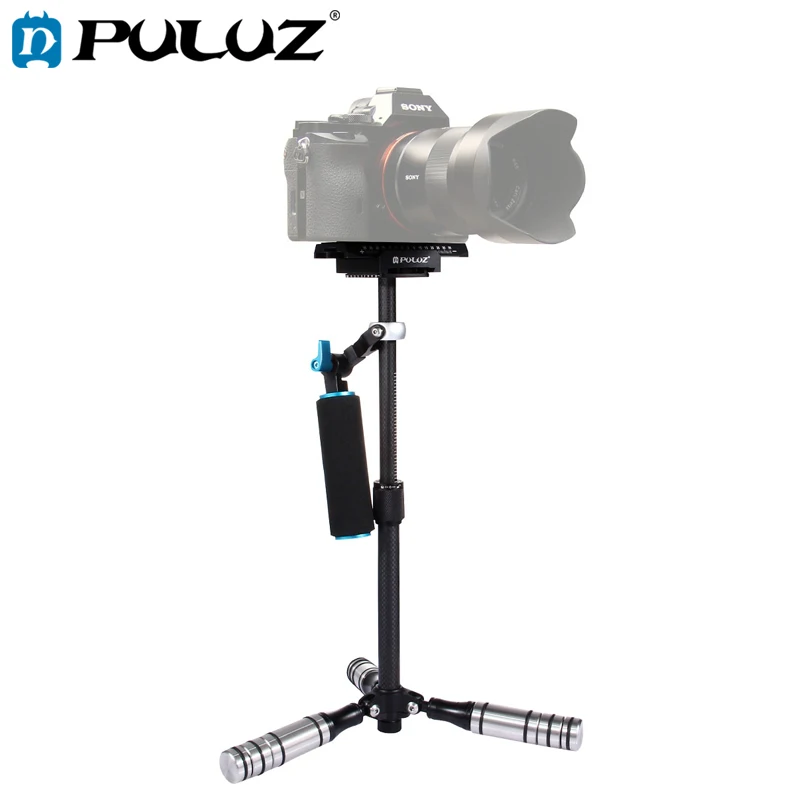 

PULUZ Handheld Stabilizer For DSLR Metal Capacity 0.5-3kg Carbon Fibre Stablilzer For DV Digital Video&Cameras length 27-37cm