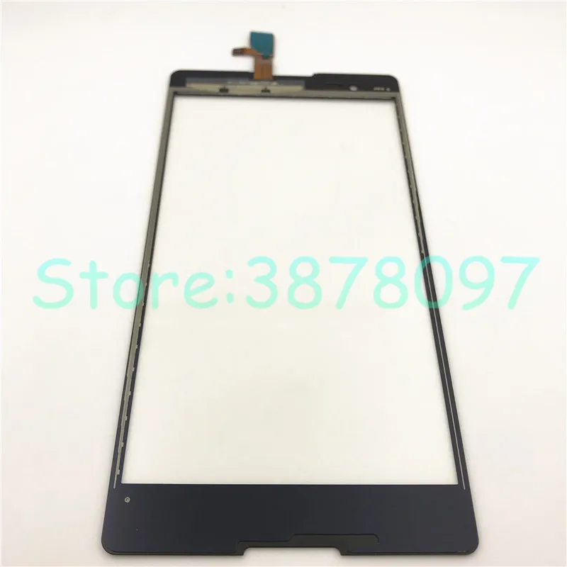 Original 6.0 inches For Sony Xperia T2 Ultra Dual D5322 XM50h Touch Screen Digitizer Sensor Outer Glass Lens Panel With Logo