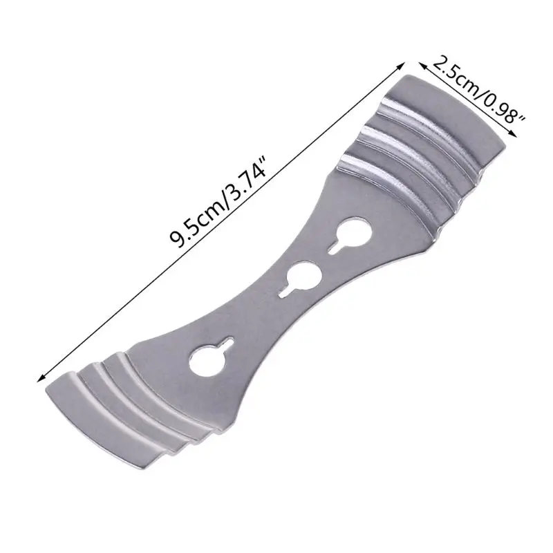 5 шт. металлические фитили для свечей Центрирующие устройства для изготовления свечей DIY держатель фитиля три отверстия аксессуары ручной работы