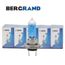 10 шт. bombillas H7 100 Вт галогенные лампы 4300 К Ксенон Противотуманные фары лампы жесткий Стекло 12 V светодиодные лампы для автомобилей Luces в машине