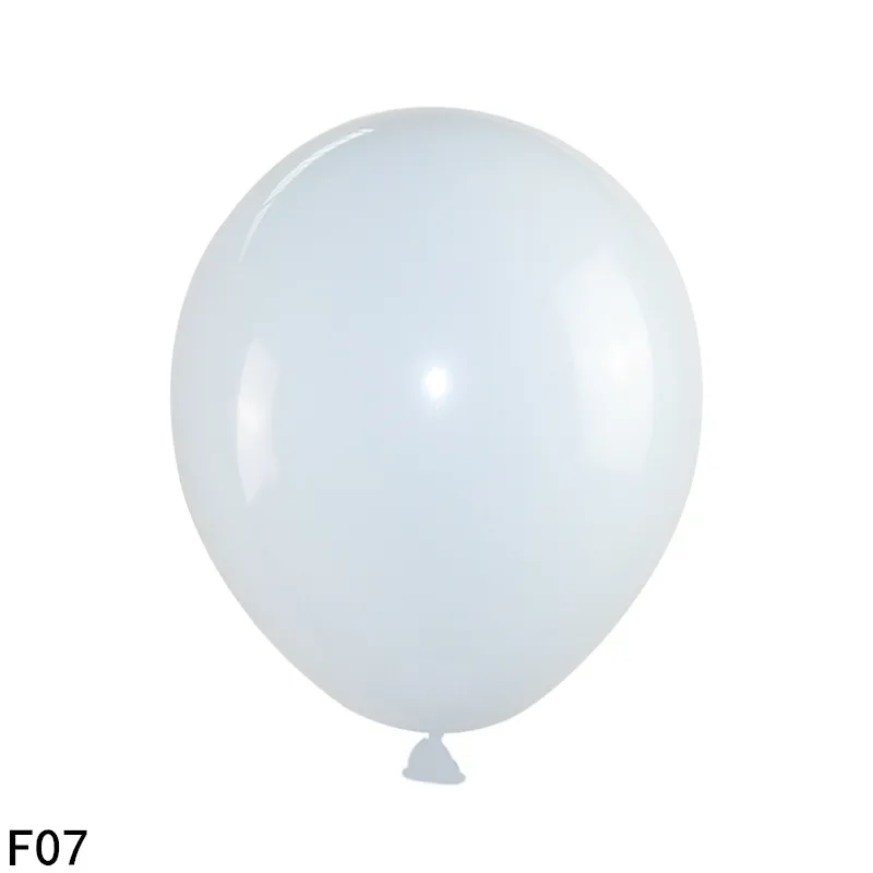 F07 10/20шт 10 дюймов латексный шар Макарон красочный балон надувная игрушка для дома, украшения для свадебной вечеринки, Аксессуары для детского декора на день рождения - Цвет: F07