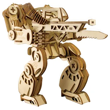

Kids DIY Woodcraft Construction Kit 3D Wooden Puzzle Self-Assembly Cartoon ToyAssembly Toy Brain Game Three-dimensional Puzzle