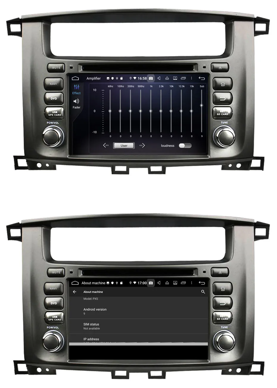 Flash Deal KANOR Android 9.0 Octa Core 2 Din Car Radio For Toyota Land Cruiser 100 Car Radio Audio Video Player 2 Din GPS Multimedia 15
