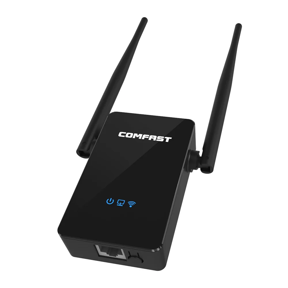 300 Мбит/с двойная 5dBi антенна через сигнал Wi-Fi ретранслятор 802.11N/B/G сетевой адаптер 2,4G маршрутизатор Wi-Fi COMFAST CF-WR302S серии