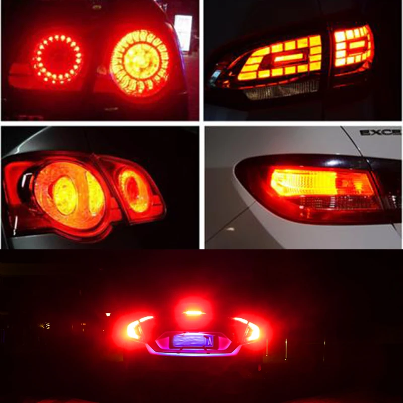 1 шт. Новинка 1156 1157 22SMD P21W BA15S 3014 Светодиодный автомобильная лампа Авто Передние