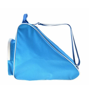 

free shipping roller skates bag blue color 44*34*18 cm