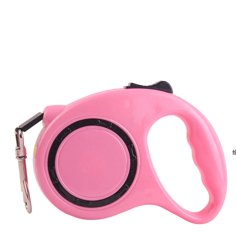 prativerdi Fashion ABS High-Grade Stable Durable 3 Meter Automatic Retractable Dog Traction Rope Leashes Pet Leads Pet Supplies3
