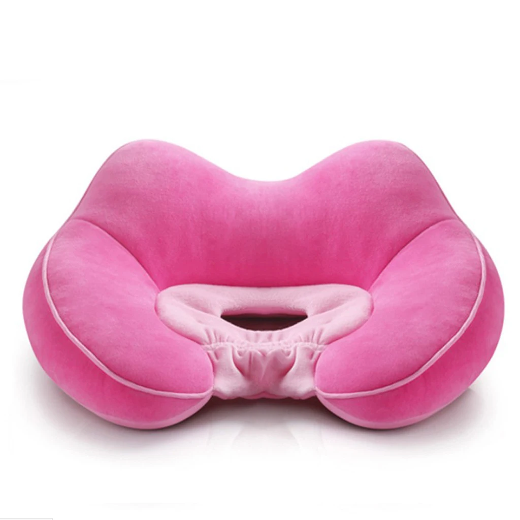 Memory Sponge Foam Cushion Car Office Seat Chair Travel Cushion Donut Pillow for Home Car Office Dorm