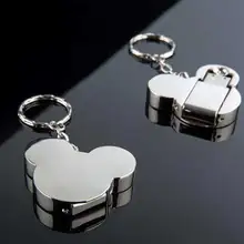 Творческий микки Мышь голова usb флеш-накопитель 16 г 32 г 64 г 8 г Флеш накопитель Металл Мультфильм Memory Stick U диск