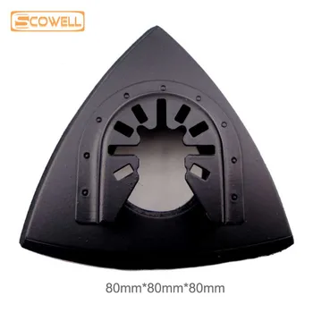 

30% off Triangular sanding pad suit for oscillating power multi tool saw blade for Fein Dremel machines sand paper pad polished