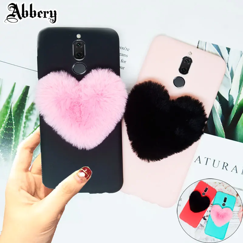 3D Love Cute Plush Soft Case for Samsung Galaxy Note 9 8 S9 S8 Plus S7