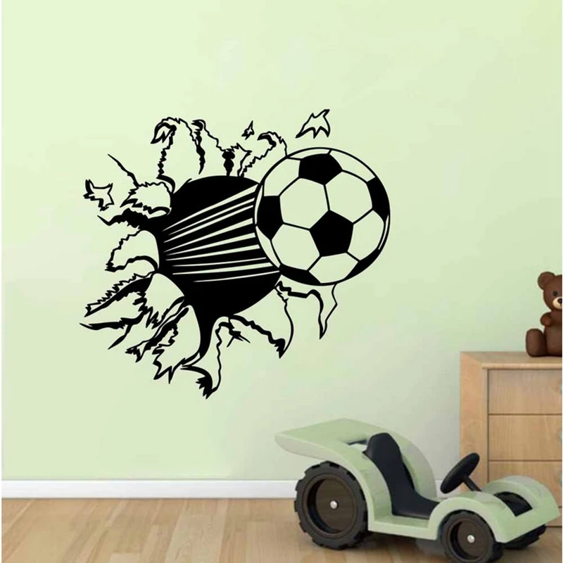 home decoration wall sticker soccer ball football vinyl wall decal stickers for kids sport boy rooms bedroom art wall decor - Sports Wall Stickers For Bedrooms home decoration wall sticker soccer ball football vinyl wall decal stickers for kids sport boy rooms bedroom art wall decor - Sports Wall Stickers For Bedrooms