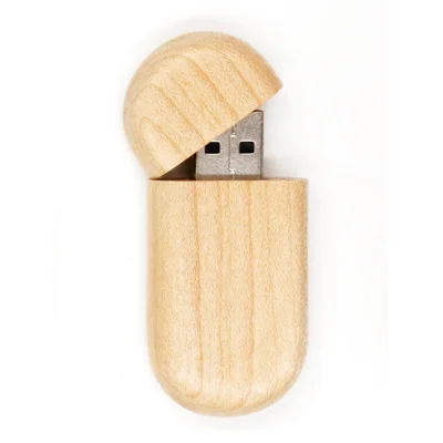 Натуральные деревянные USB флеш-накопители на заказ флэш-накопитель с логотипом высокоскоростная USB 2,0 флеш-карта памяти подарочная ручка-накопитель 64 ГБ 32 ГБ 16 ГБ 8 ГБ 4 ГБ - Цвет: Maple