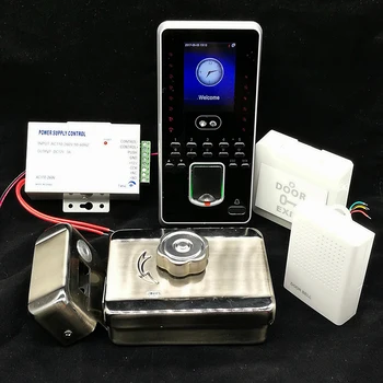

DIY Face Access Control System Kit Fingerprint Door Access Control Set Mute Rim Lock Biometric Face Door Access Controller Iface