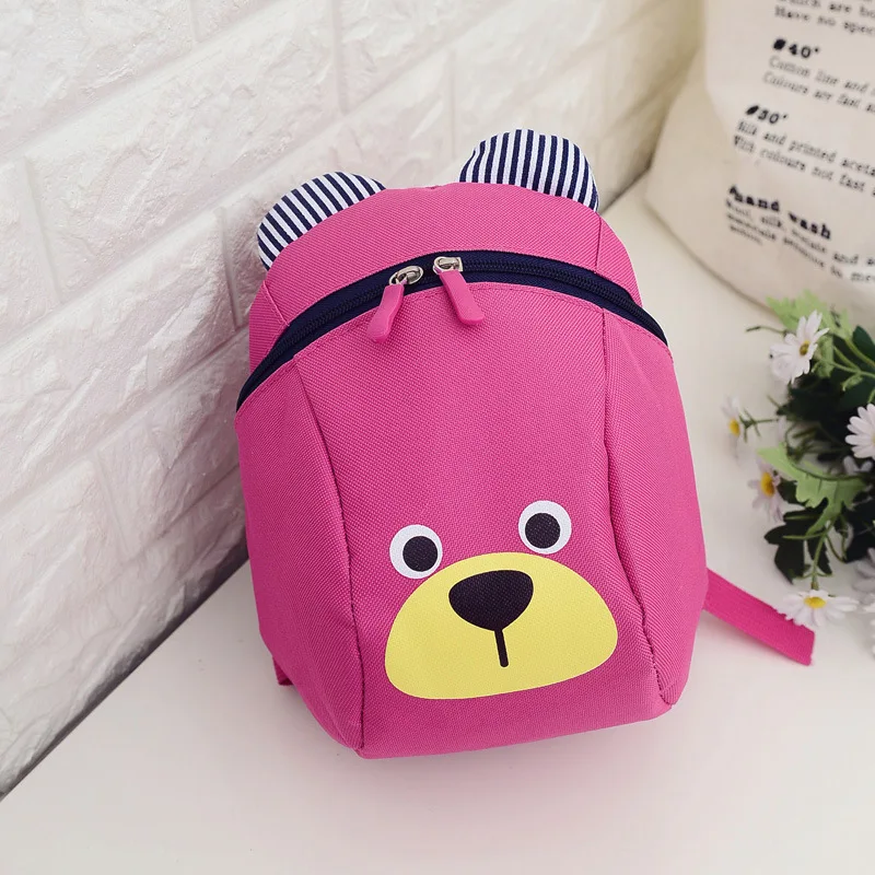 

Child anti-lost baby seat belt backpack cute animal bag cartoon children backpack kindergarten bag 1-3 years old plush backpack