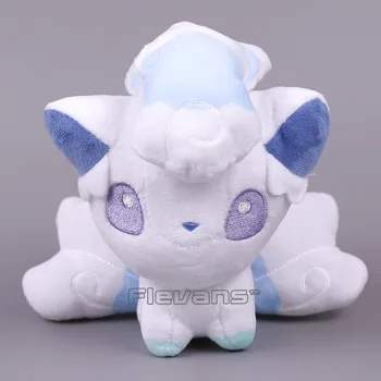 

Cute Pocket Monster Alola Vulpix Soft Stuffed Animals Toys Doll Gifts for Kids Children 15cm 10pcs/lot