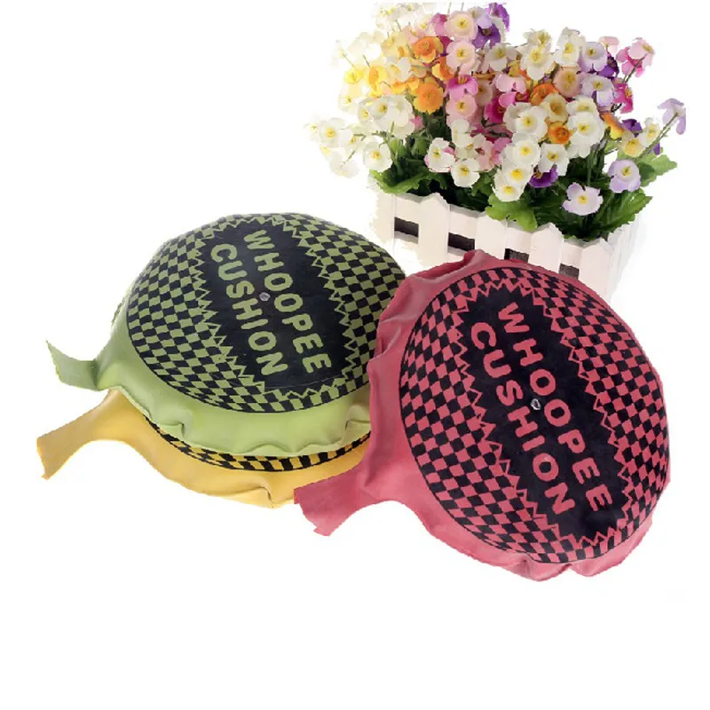 

New 1PCS Tricky Jokes Gag Toy Whoopee Cushion Fun Fart Pad Squishy Cushion Pranks Maker Novelty Games Whoopee Cushion Gift Kids