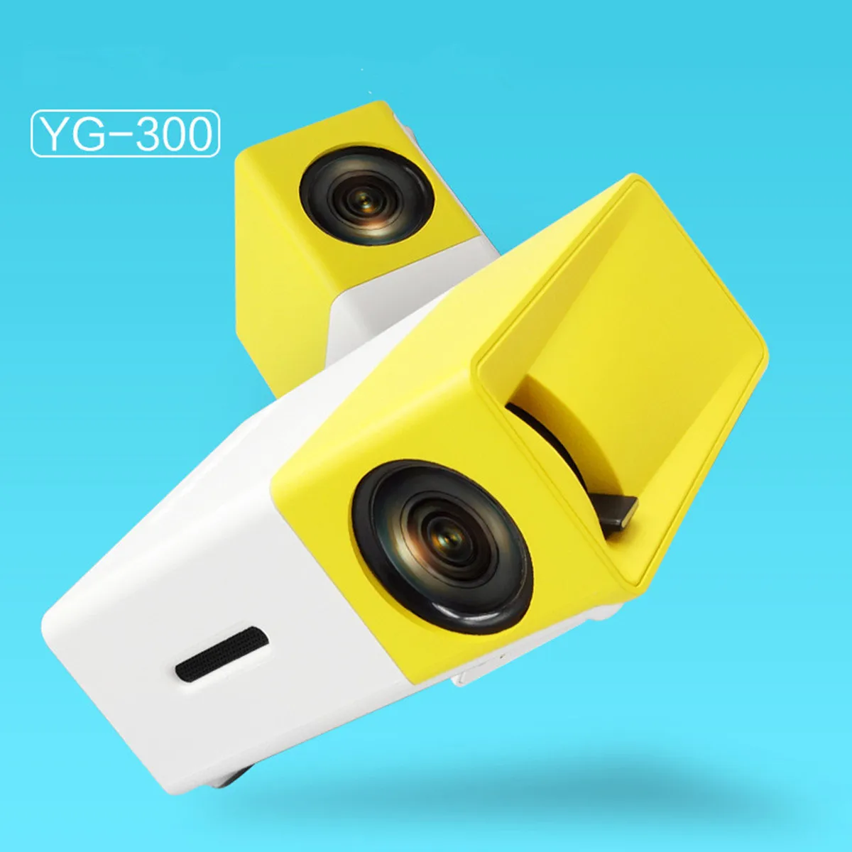 YG300 YG - 300 LCD Projector Full HD 1080P Mini Portable Home Theather Cinema LED Projector For Video Media Player цена YG300 YG - 300 LCD Projector Full HD 1080P Mini Portable Home Theather Cinema LED Projector For Video Media Player цены онлайн