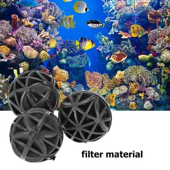 

10pcs Aquarium Pond Filter Safety and Non-toxicity Environmental Bio-balls Clean Practical Fish Tank Pond Reefs Sponge Media