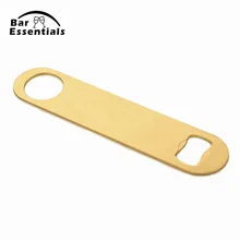 1 шт. многофункциональная позолоченная открывалка для бутылок, большая плоская открывалка для бутылок из нержавеющей стали, инструмент для открывания пива и вина