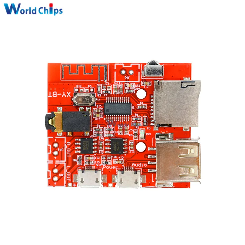 Автомобильная плата декодирования MP3 WAV Bluetooth 4 1 3 Вт усилитель динамика модуль