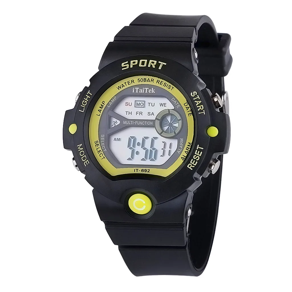 Relogio цифровые часы montre homme спортивные часы для женщин многофункциональные водонепроницаемые светящиеся модные электронные часы bayan kol saati