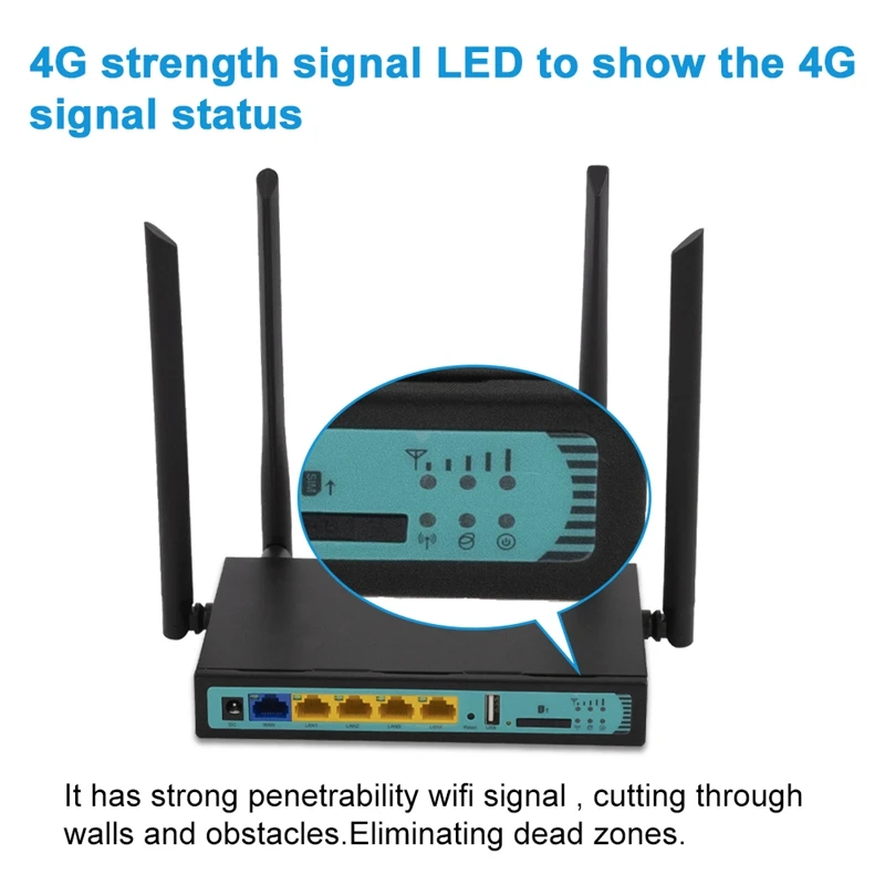 Cioswi 3G 4G Lte модем автомобильный беспроводной Wi-Fi маршрутизатор 300 Мбит/с со слотом для sim-карты с высоким коэффициентом усиления 5dBi всенаправленная антенна простая настройка