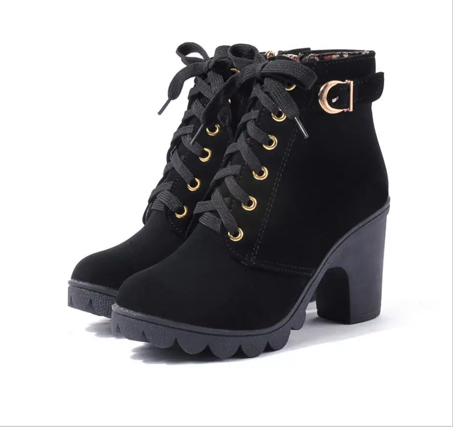 AREQW 2017 Europe And The United States Autumn And Winter High Quality Snow Boots Warm Rough