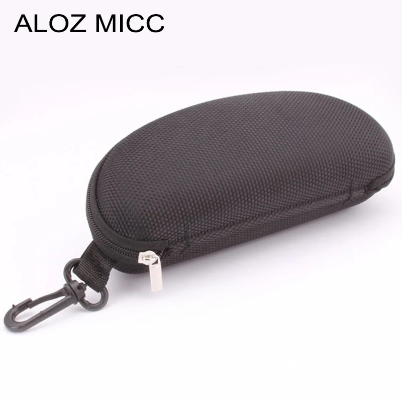 

ALOZ MICC Fashion Glasses Case High Quality Black Zipper Spectacle Case Q359