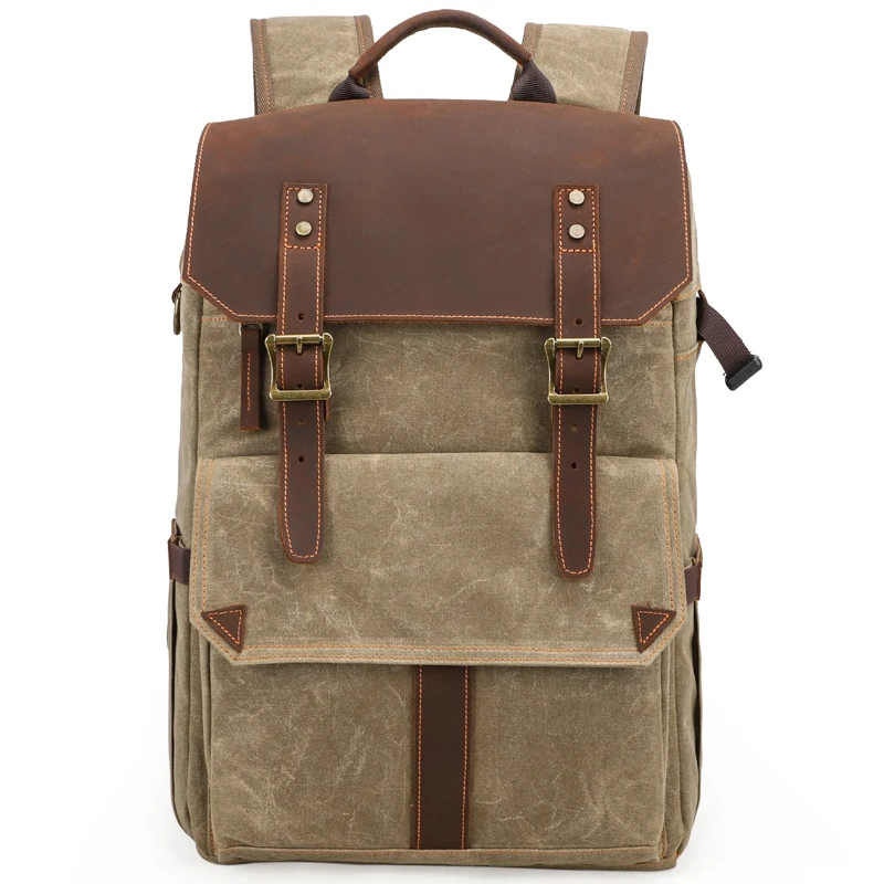 Retro Batik Waterproof Canvas Large Capacity