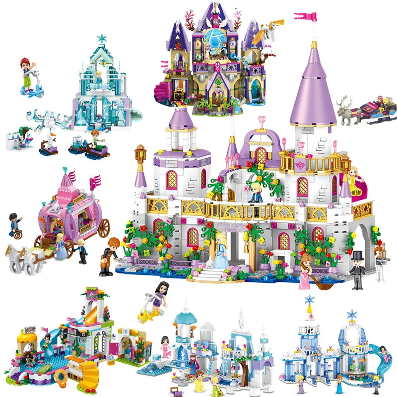 

Kids Favorite Gril Friends Series Model Building Blocks Legoed Friends Blocks Bricks Children Toys