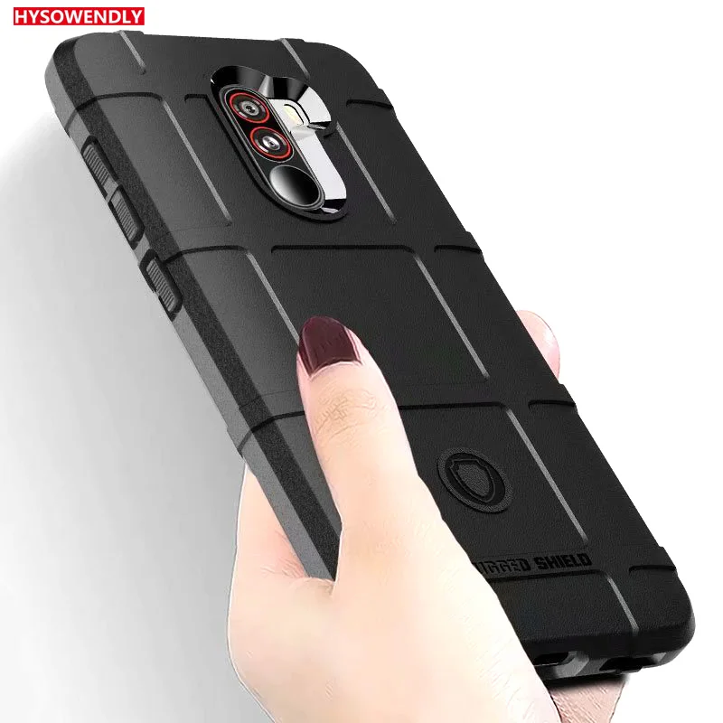 HYSOWENDLY прочный силиконовый чехол для Xiaomi Pocophone F1 оболочка щит крышка Poco телефон