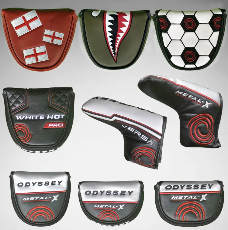 

2016 New High Quality Golf Putter Cover Custom Mallet Putter Cover Golf club Headcover FREE SHIPPING