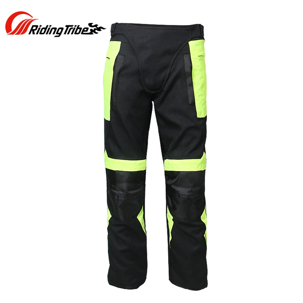 

Riding Tribe Motorcycle Pants Men Motocross Riding Pants with Removable Protector Gear Liner Street Racing Windproof Trousers