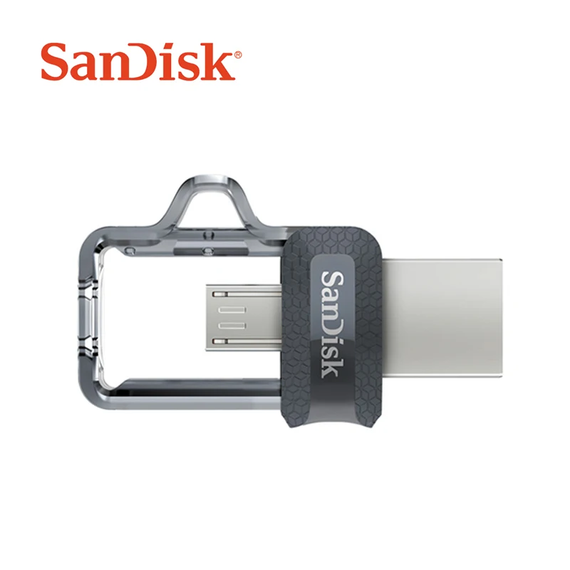 SanDisk Dual OTG USB Flash Drive 128GB high speed 150M/S Pendrive 32GB OTG USB3.0 64G Dual OTG Pen Drive 16GB Memory Stick SDDD3