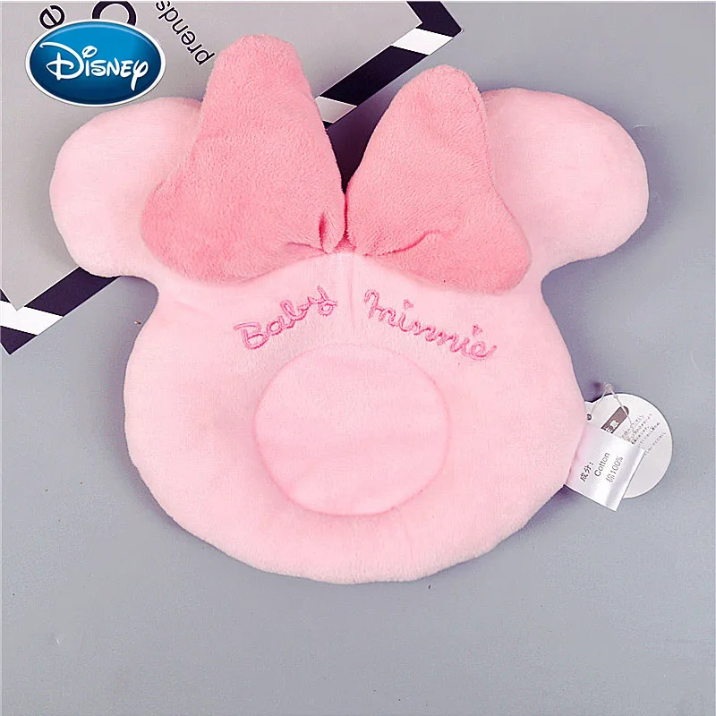 

Disney Infant Pillow Cartoon Minnie Pillow Comfortable Multi-Function Soft Velvet Baby Newborn Pillow
