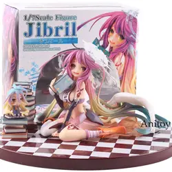 Нет игры нет жизни Jibril рисунок 1/7 весы ПВХ японского Аниме Фигурки Коллекционная модель игрушки