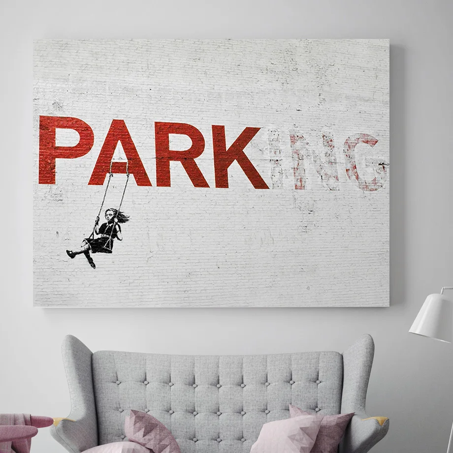 

Banksy Graffiti Street Srtist Nordic Poster Wall Art Canvas Painting Posters And Prints Wall Pictures For Living Room Home Decor