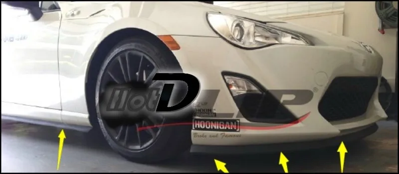Bumper Lip Lips For TOYOTA 86GT For Subaru BRZ  Top Gear Shop Spoiler For Car Tuning  TOPGEAR Recommend Body Kit + Strip 214