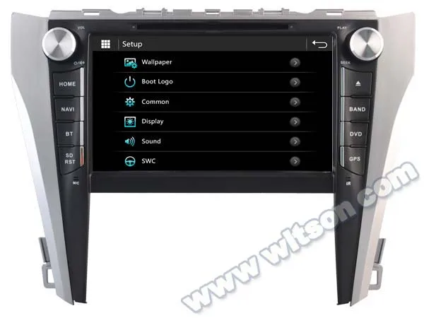 Clearance WITSON car audio gps dvd for TOYOYA CAMRY 2015 with Capacitive Screen 1080P DSP WiFi/3G/DVR (optional)+Good Price 2