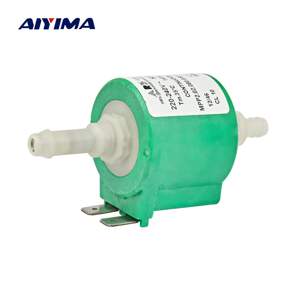 

AIYIMA Water Pump AC110V 220V 250mL/min 14W Coffee Machine Liquid Pumps Micro Electromagnetic pumping