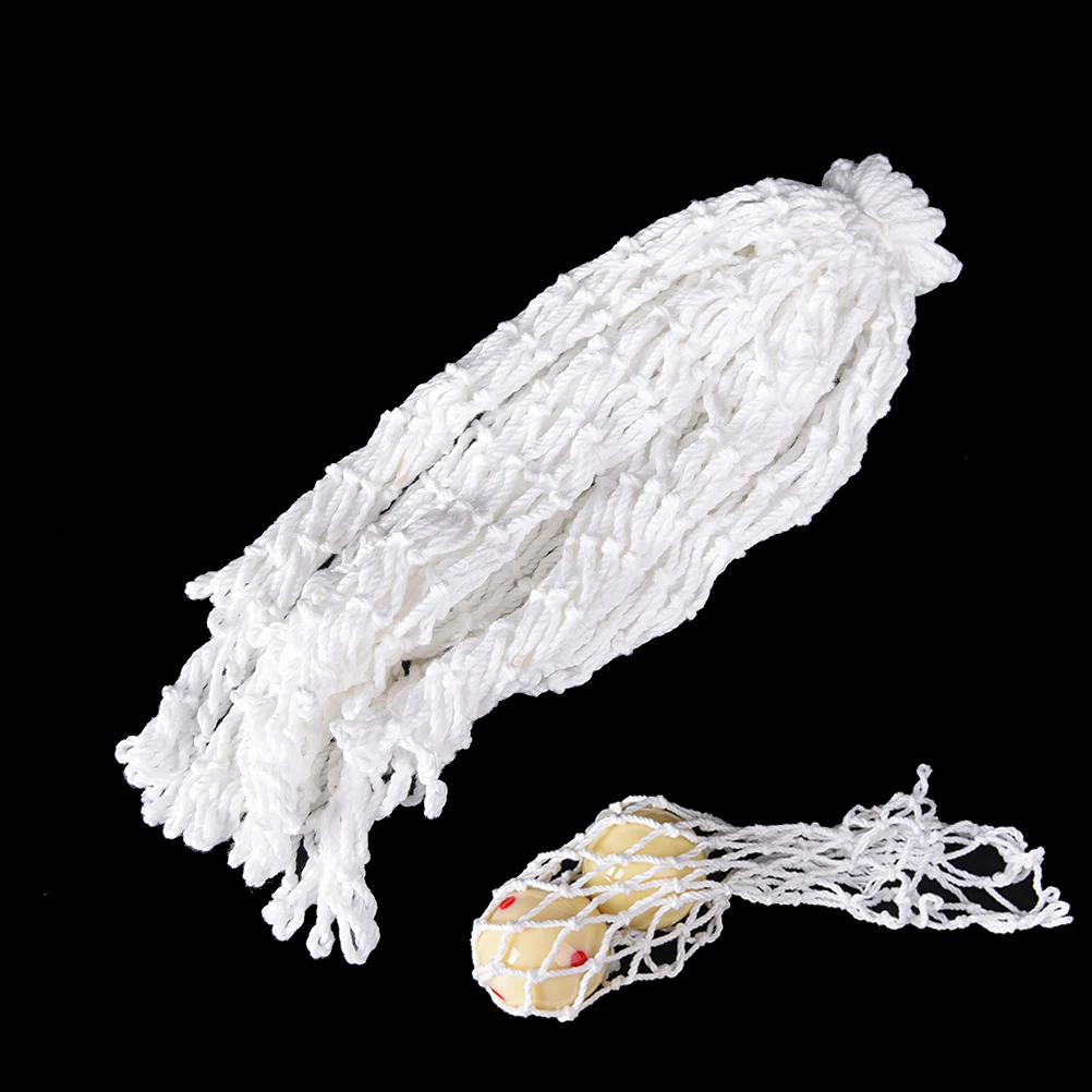 High Quality Snooker Accessories White 6PCS/Set Billiard Pool Snooker Table Mesh Net Bags Pockets Club Kit 27X11cm