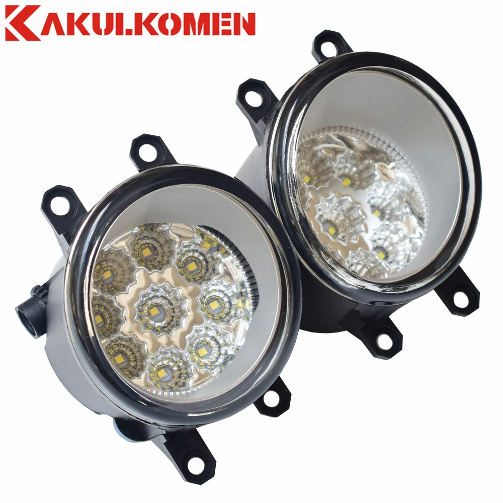 

Car Styling LED Fog Lights For Toyota Wish MPV ZNE1 ANE1 2005-2009 Left Right Front Bumper Fog Lamps Light