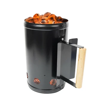

Barbecue Charcoal Starter Charcoal Igniting Bucket Barrel Grill Igniter Outdoor BBQ Lighting Barrel Burning Rapid Quick Fire