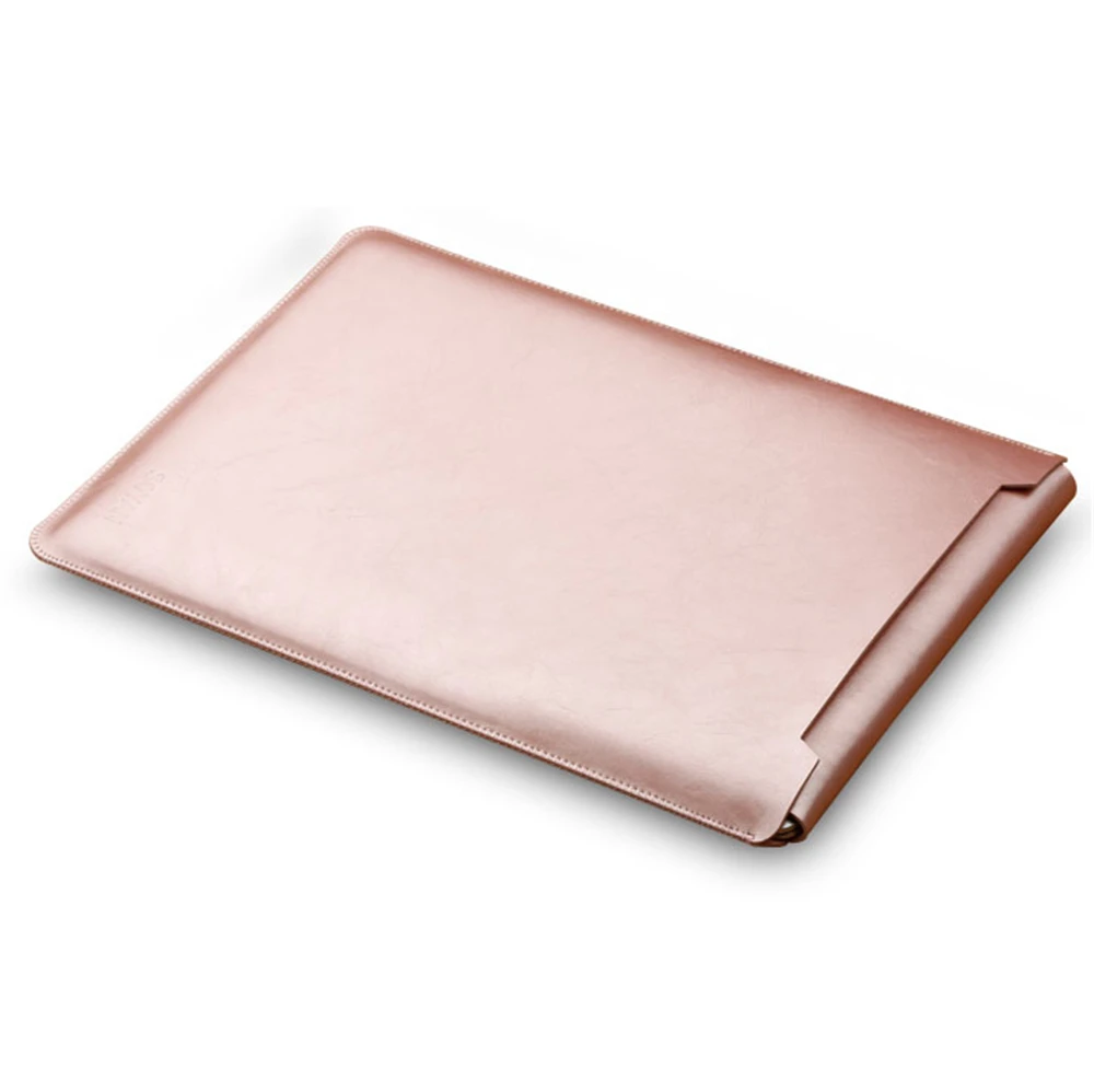 PU Leather Laptop Bag for macbook air 13 11 pro 13 15 12 laptop case notebook bag computer bag For Macbook Case Pouch