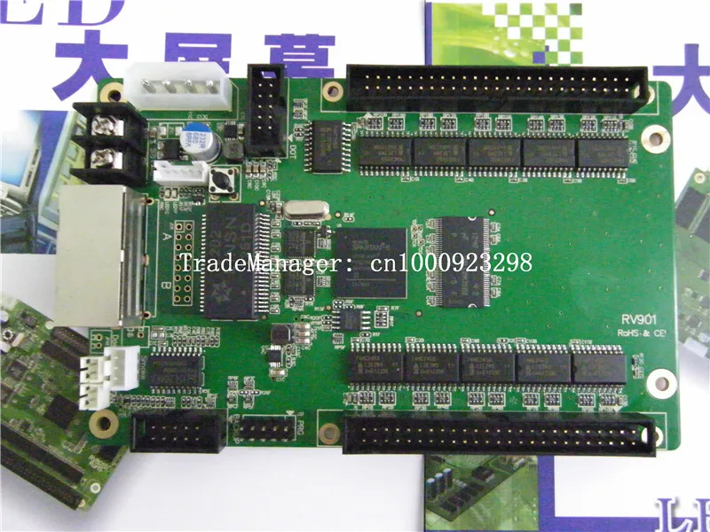 LINSN RV901 полноцветсветодиодный Светодиодная панель RGB экран дисплея карта | Контроллер двигателя -1600245368