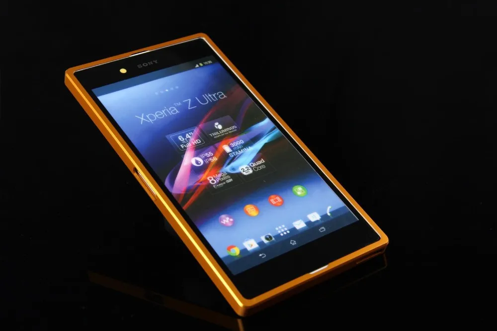 ZU Z Ultra L4 Роскошный Алюминиевый металлический чехол для телефона для sony Xperia Z Ultra ZU L4 C6802 C6833 алюминиевая металлическая задняя крышка