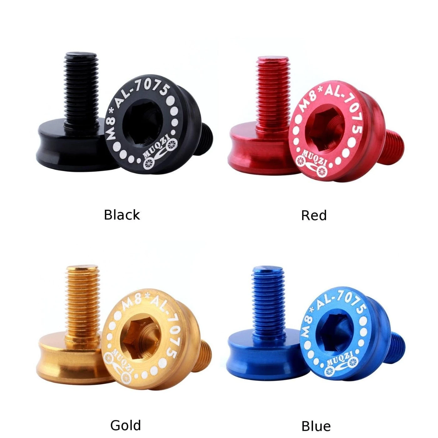 MTB Crank bolts Screw Accessories 2 pcs Bike Bicycle Bottom Bracket Arm fixing