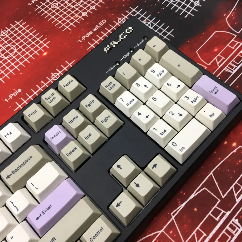 Приглушенный keycap краситель Сублимация вишня pbt не клавиатура, это keycap keycaps краситель сублимированный keycaps