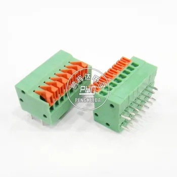 

6PCS Dual Row 20 Pin Screwless Terminal Block Connector 150V 2A KF141R 2.54MM